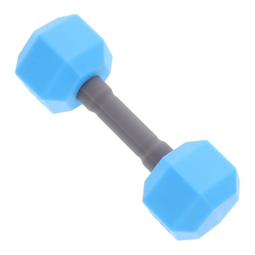 Milisten Mini Juguetes Con Mancuernas Para Peso Juguete De Gimnasio Para Mancuernas De Ejercicio Barra Para Mancuernas Pequeñas Jugar Gel De Sílice Blue