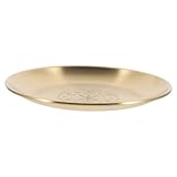 Bols d'autel rituels : la plaque organisatrice de boucles d'oreilles peut servir d'ornement ou de bougeoir pour les accessoires sacrificiels, plat porte-bijoux