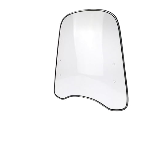 Déflecteur air moto en PC transparent 45,7 cm rigide durable