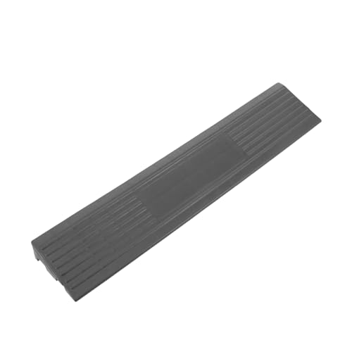 WEKADRIN Rampa de Bordillo para Garaje Resistente de PP Antideslizante y Ancha para Lavado de Coches para Talleres y Uso Comercial Transición Segura para Vehículos y Equipos