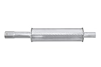 HELLA 8LC 366 026-221 Mittelschalldämpfer - Easy2Fit® Kit - mitte - einteilig - Set mit Anbauteilen - für u.a. VW GOLF IV (1E7)