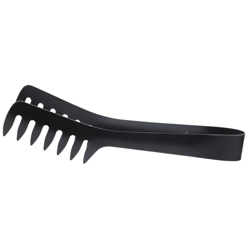 La Mejor Selección de Pinzas para servir espaguetis que Puedes Comprar On-line. 41 TOMETURE Pinzas para Servir Espaguetis Acero Inoxidable 1.0 Mm Color Negro Pulido Multifuncionales para Carne Barbacoa y Utensilios de Cocina en Hogar, Picnic y Restaurante