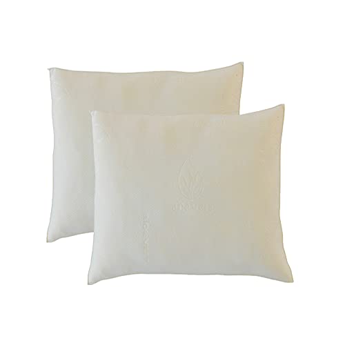 OLYMPE LITERIE Lot de 2 Oreillers Aloe Vera | Mémoire de Forme & Aloe Veras Cover