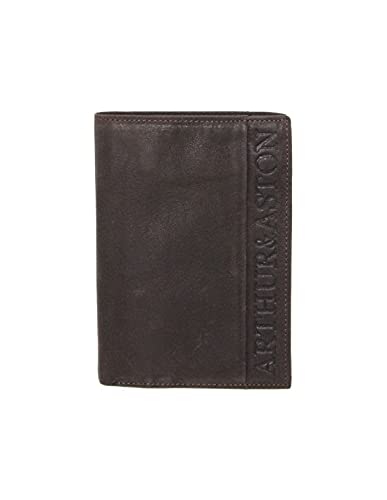 Arthur & aston - Portefeuille Arthur et Aston en cuir ref_ast36136-c-chataigne