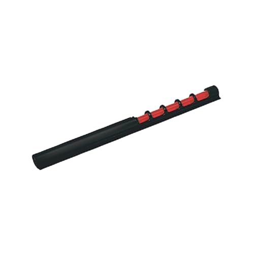 Ruby Punto de Mira Adhesivo de Fibra Óptica en Color Rojo de Alta Luminosidad para Caza, Longitud 71 mm, Diámetro 3 mm