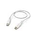 Produktbild Hama Ladekabel Flexible USB C auf USB C, Silikon, 1,5m (Schnellladung, Handy Ladekabel, Datenkabel, USB Kabel, Handykabel, USB Typ C, Knickschutz, flexibel, vergoldet, maximal kompatibel) weiß