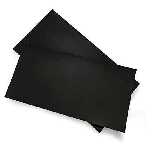 Image of TOJOIN RF Microwave Absorbers, 7.88inchesx 3.94inches x 0.04inches(200mm x 100mm x 1.0mm), Black, EMI Absorber, Adhesive Backing, Industrial Grade Tape 2PCS