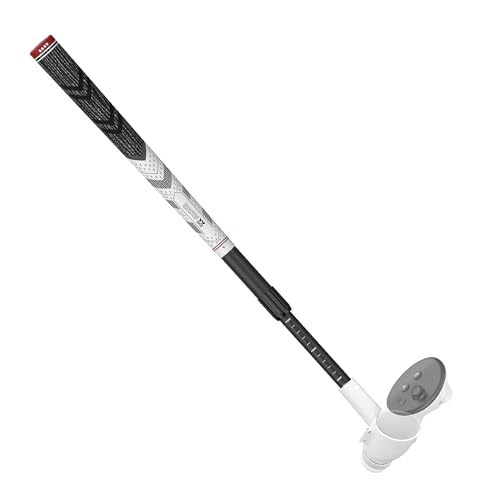 AMVR VR Golf Club Attachment Compatible with Meta/Oculus Quest 3S/Quest 3, Adjustable Length, 80 Degree Keep Tracking, Non-Slip VR Golf Handle Grip for Golf +(for Right Controller)