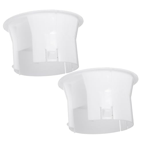 LOLIPPYY 2 piezas Tapa Reutilizable para Jarra de Agua Plástico Resistente al Desgaste Cubierta Hermética y Ligera para Botellas y Garrafas de Accesorio para Hogar y Reutilizable