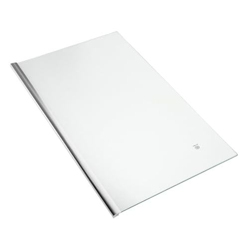 Amosfun Estante de Vidrio para Frigorífico Divisor de Estante Transparente Compatible con Modelos de Refrigeradores de Mantener Alta Capacidad de Carga