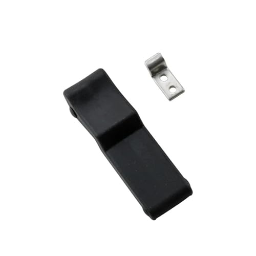 Boucle fixe dissimulée plastique noir pour éliminer fixations visibles - 4