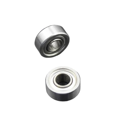 MR104 ZZ Roulements à billes miniatures 4x10x4mm pour modélisme et impression 3D - Lot de 10