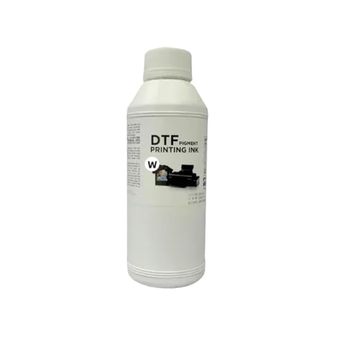 UAZNJFZ 1000ML DTF Ink Kit for Direct Transfer Film Printing Compatible with PET Film Printers(White)