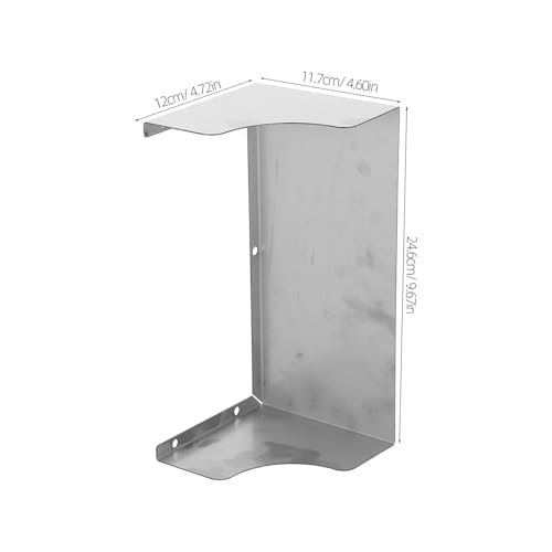 Boîtier de Prise Cache-Prises Mural Étanche 245 MM LIFKOME sans Fond Inox