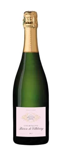Baron de Villeboerg Champagne Rosé AOC Côte des Bar 75 cl – Cuvée 90% Pinot Noir / 10% Chardonnay – Burbuja fina, aromas de frutos rojos – Ideal aperitivos, mariscos, celebraciones.