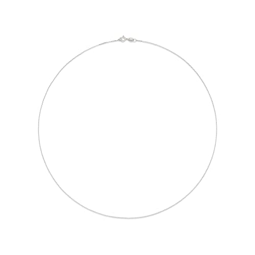 Amazon Essentials Sterling Yellow Gold or Silver Thin 0.8mm Box Chain Necklace by Amazon Essentials - Used condition - Image 3