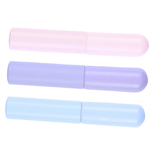 minkissy Silicone Lip Brush Set 3pcs Lip Mask Lipstick Concealer Applicator Brush Makeup Tool for Women