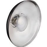 Photographic INT249 Beauty Dish With EX Fitting for Lighting with EX Style Mount - 27-Inch