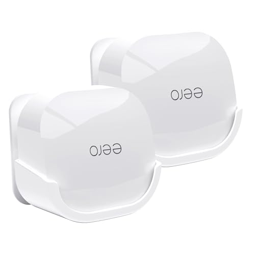 2Pack Wall Mount Holder for eero 6 Plus and 6 Router Mesh Wi-Fi System, Stand Bracket for Tri-Band...