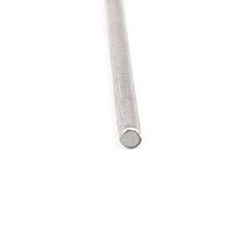 uxcell A15113000ux1580 5 Pcs 3mm x 200mm DIY RC Car Model Straight Metal Round Shaft Rod Bars (Pack of 5) image 4