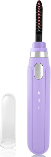 Recourbe-cils chauffant Le'phoqua rechargeable 3 températures violet