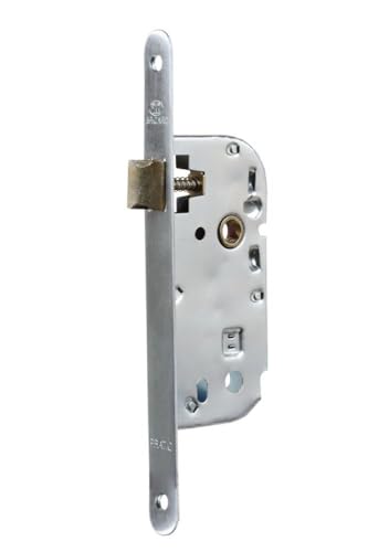 Bricard 2675 Serrure à encastrer axe 40 mm pour Porte de Salon, Cuisine, sans Clé, Electrozingué
