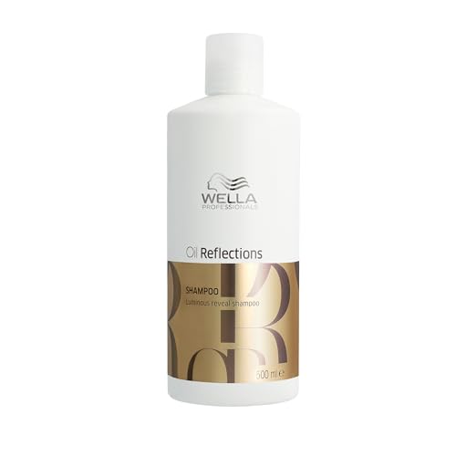 Wella Professionals OIL REFLECTIONS Champú Realzador de Brillo y suavidad   Aceite de Camelia y Extracto de Té Blanco, 500ml