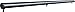 DABMAR LIGHTING DF9408-LED50-B CAST Alum Sign Fixture 94.25" 2X25W LED T5 120-277V 5000K, Black