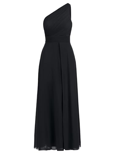 APART Fashion Damen One-Shoulder Abendkleid,...