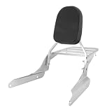 Tetari Portapacchi Moto per Shadow per VLX VT400-600 1996-2008 Schienale Passeggero Posteriore Sissy Bar Portapacchi Portapacchi Posteriori per Moto