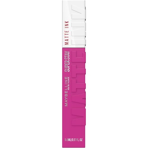 Maybelline New York - Superstay Matte Ink, Pintalabios Mate de Larga Duración, Tono 35 Creator