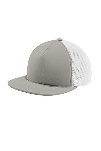 Port Authority Flexfit 110 Foam Outdoor Cap Osfa Silver/ White #TOP21