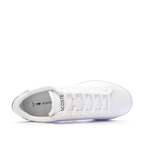 Lacoste Baskets Blanches/Vertes Femme Carnaby Set