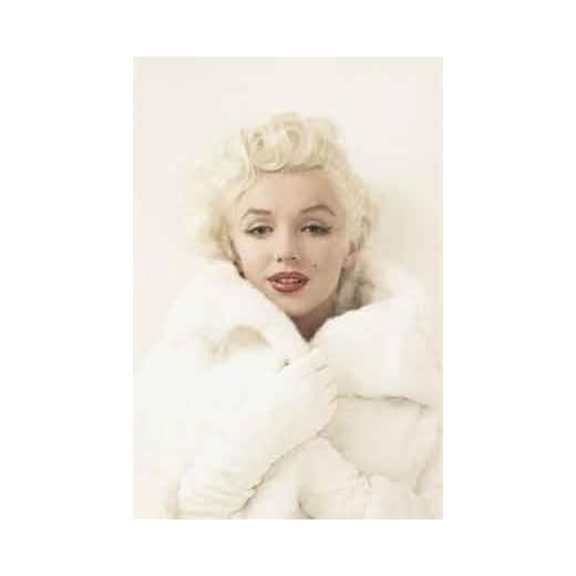 MARILYN MONROE Póster laminado de hombre arrojando un ramo marrón