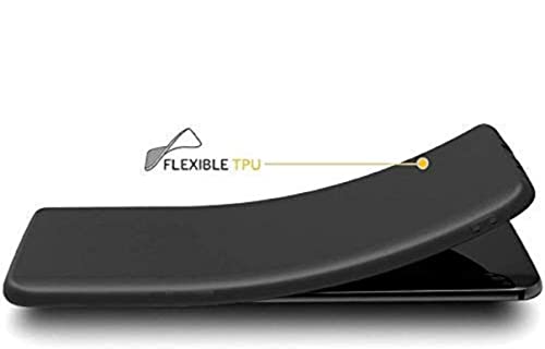 Image of Mobile Back Cover Case for Vivo V20SE (Silicone Case|CameraProtection|Black SC1510)