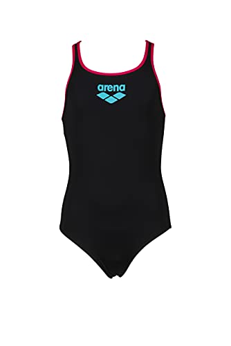 Arena Dynamo Junior Badeanzug Mädchen - Chlorbeständig Mit UV 50+ Sport Schwimmanzug