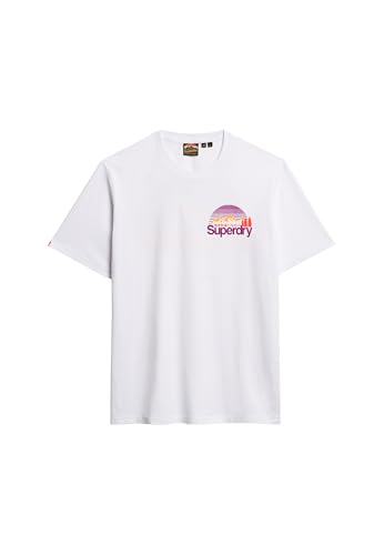 Superdry Herren Lässiges Outdoor-Narrativ-T-Shirt Optik L