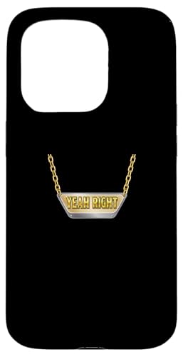 �^���J���[ Yeah Right Chain �^�� �O���t�B�b�N �X�}�z�P�[�X iPhone 15 Pro �p