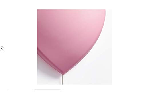 Ikea UPPLYST LED Wall lamp, Heart Pink