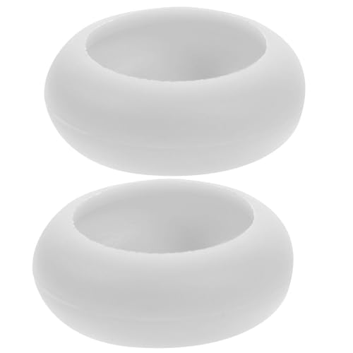 IWOWHERO 2 piezas de Mango para Tapa de Tetera de Silicona Resistente al Calor Reutilizable Fácil de Instalar para Evitar Quemaduras y Proteger Superficies Delicadas
