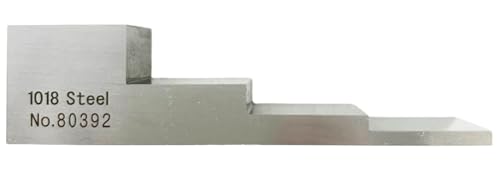 Bloque de calibración ultrasónico de 4 pasos 2.5mm 5mm 10mm 20mm Acero 1018 para medidor de espesor ultrasónico miniatura 2