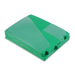 Pendaflex Out Guides, Center "Out",, Vinyl, Letter, 50/Box