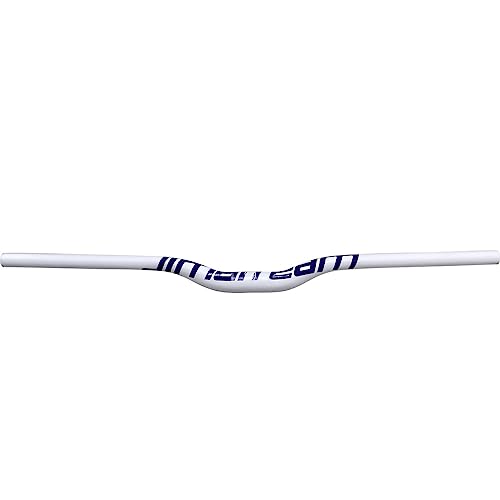 Guidon de VTT en carbone bleu pour explorer les sentiers de montagne en 720 mm