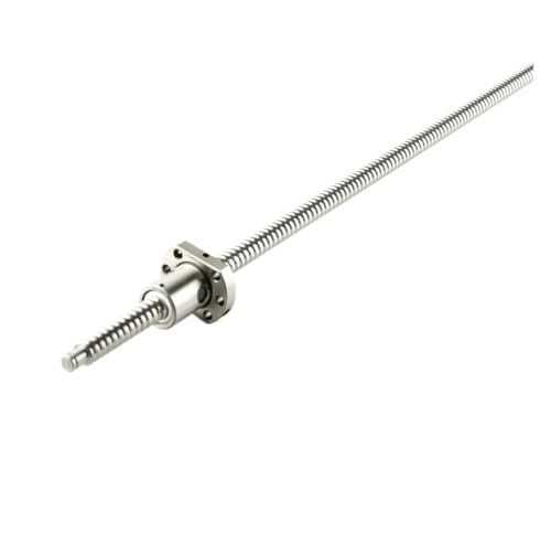 Vis à billes RM1204 SFU1204 C7 de 250mm avec écrou usiné pour CNC