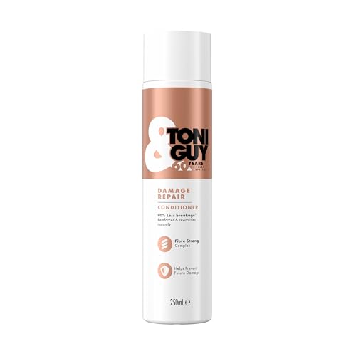 Toni & Guy Nourish Damaged Conditioner With Keratin Active Technology Strengthening & Nourishing for Dry Brittle & Damaged Hair 250ml