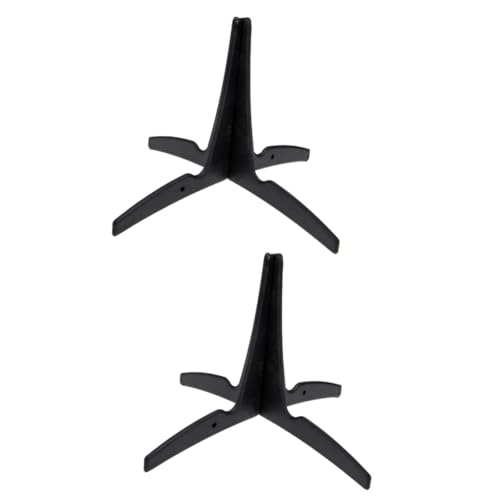 JEWEDECO 2pcs Detachable Clarinet Holder Portable 4-legged Stand for Clarinet Strong Support