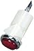 WAMCO WL-1060D1 NEON INDICATOR, 115VAC, 1.5mA, RED (1 piece)