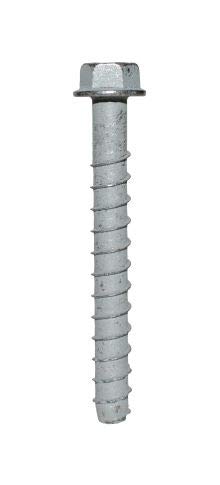 Simpson Strong-Tie THD50400HMG Titen HD 1/2 in. x 4 in. Mechanically Galvanized Heavy-Duty Screw Anchor (20-Qty)