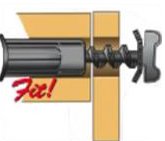 DF2 DoorFast 2-Piece Closure, Box of 1000