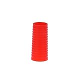 Professionnelle saxophone Accessoire 1PC SML ALTO SAXOPHONE COUP COUP CASSIQUE SILICONE SILICONE SILICON(Red 1)
